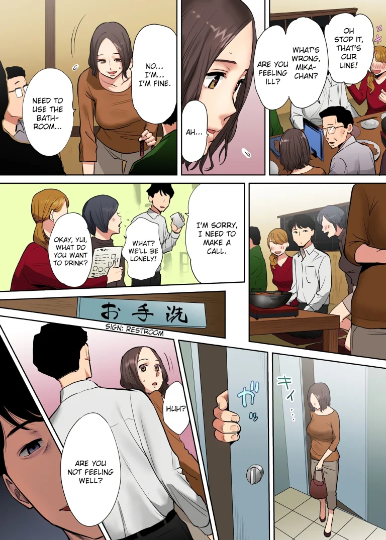 My Husband's Subordinate is Going to Make Me Cum... An Adulterous Wife Who Can't Resist the Pleasure 02 porn comic picture 16