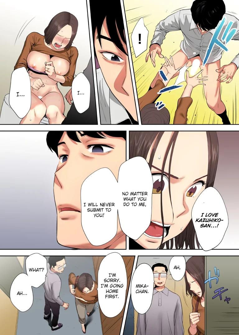 My Husband's Subordinate is Going to Make Me Cum... An Adulterous Wife Who Can't Resist the Pleasure 02 porn comic picture 21