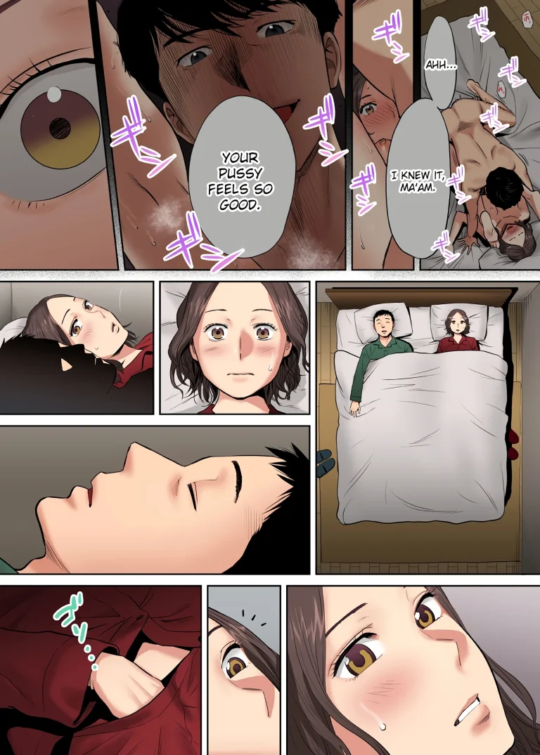 My Husband's Subordinate is Going to Make Me Cum... An Adulterous Wife Who Can't Resist the Pleasure 03 porn comic picture 19
