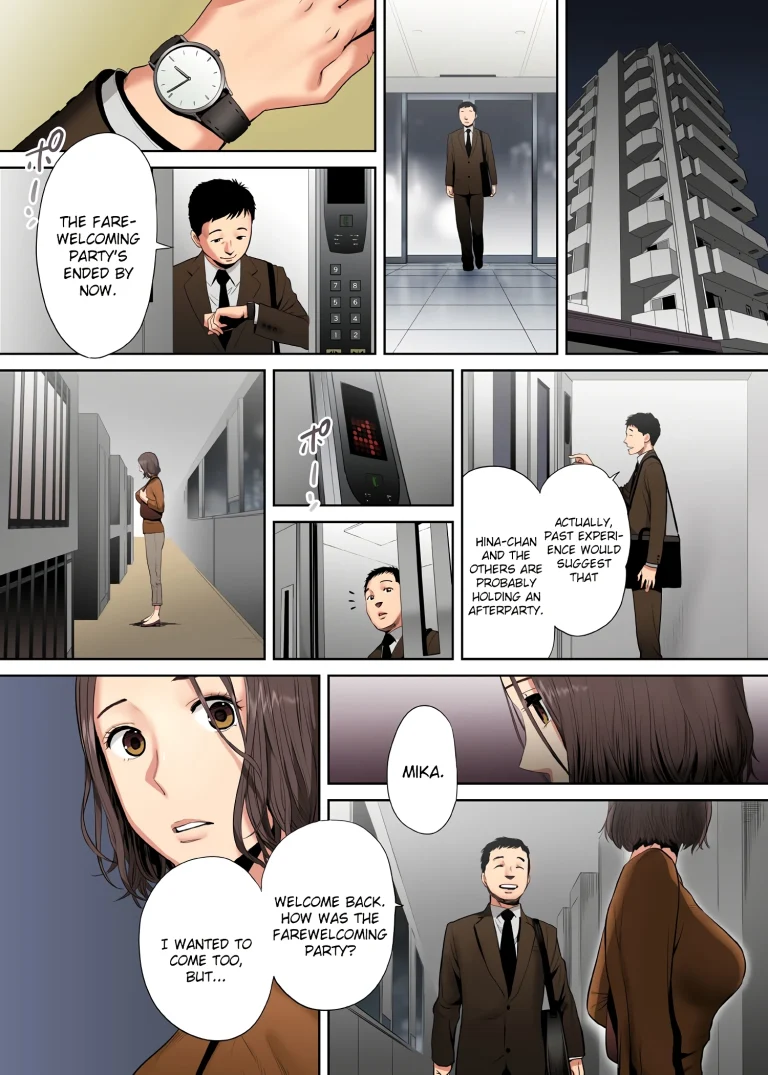 My Husband's Subordinate is Going to Make Me Cum... An Adulterous Wife Who Can't Resist the Pleasure 03 porn comic picture 2