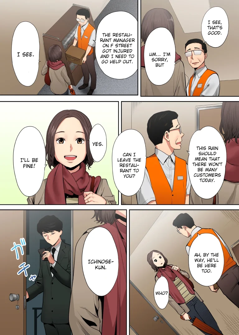My Husband's Subordinate is Going to Make Me Cum... An Adulterous Wife Who Can't Resist the Pleasure 03 porn comic picture 24