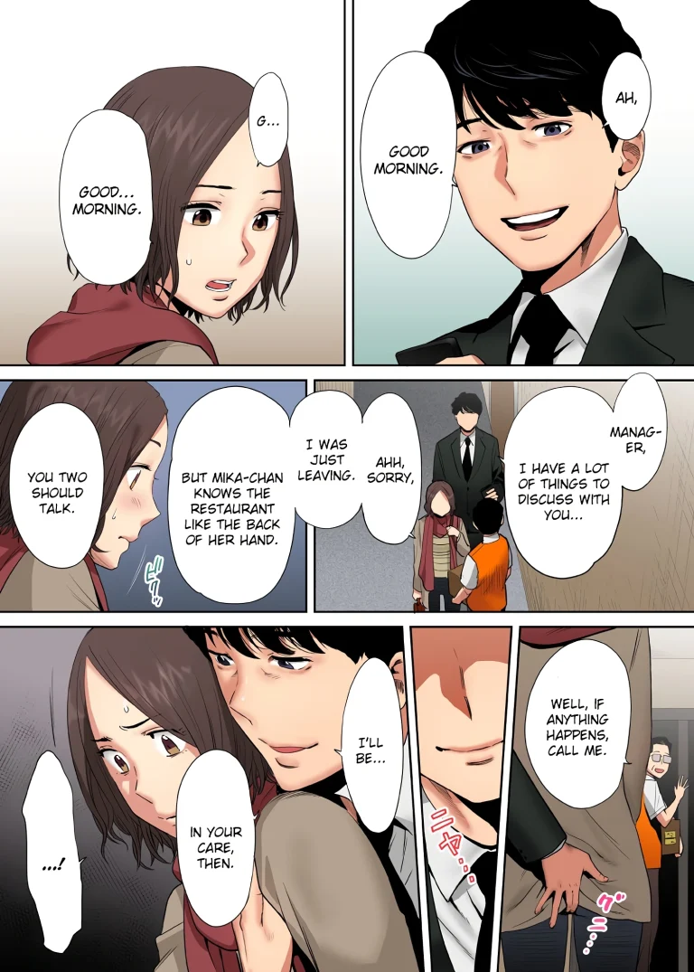 My Husband's Subordinate is Going to Make Me Cum... An Adulterous Wife Who Can't Resist the Pleasure 03 porn comic picture 25