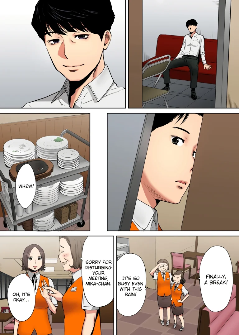 My Husband's Subordinate is Going to Make Me Cum... An Adulterous Wife Who Can't Resist the Pleasure 04 porn comic picture 6
