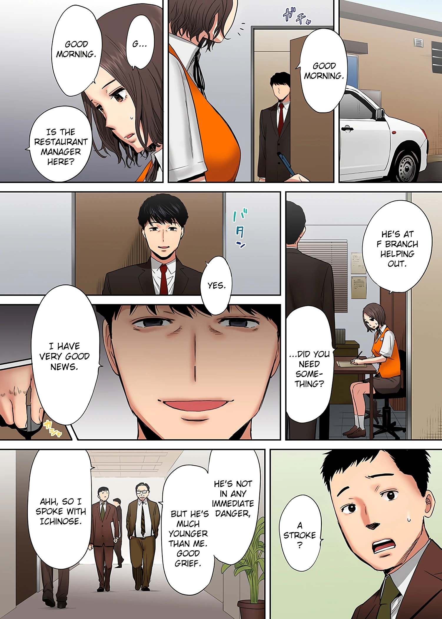 My Husband's Subordinate is Going to Make Me Cum... An Adulterous Wife Who Can't Resist the Pleasure 05 porn comic picture 14