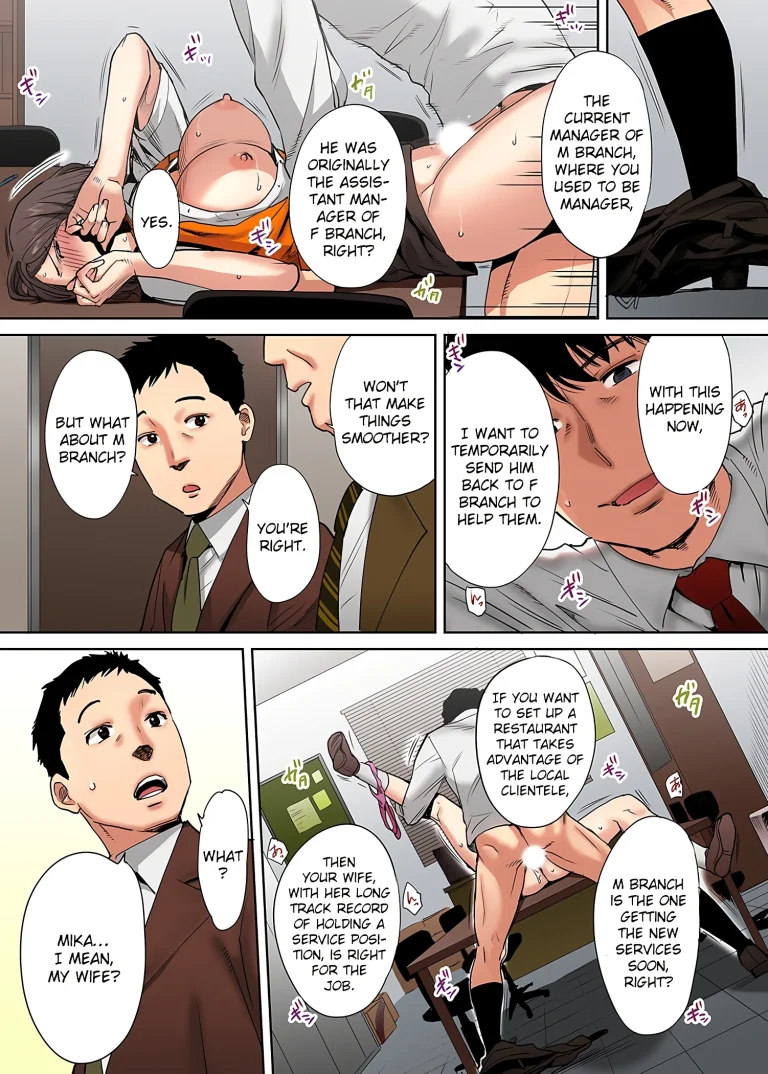 My Husband's Subordinate is Going to Make Me Cum... An Adulterous Wife Who Can't Resist the Pleasure 05 porn comic picture 15