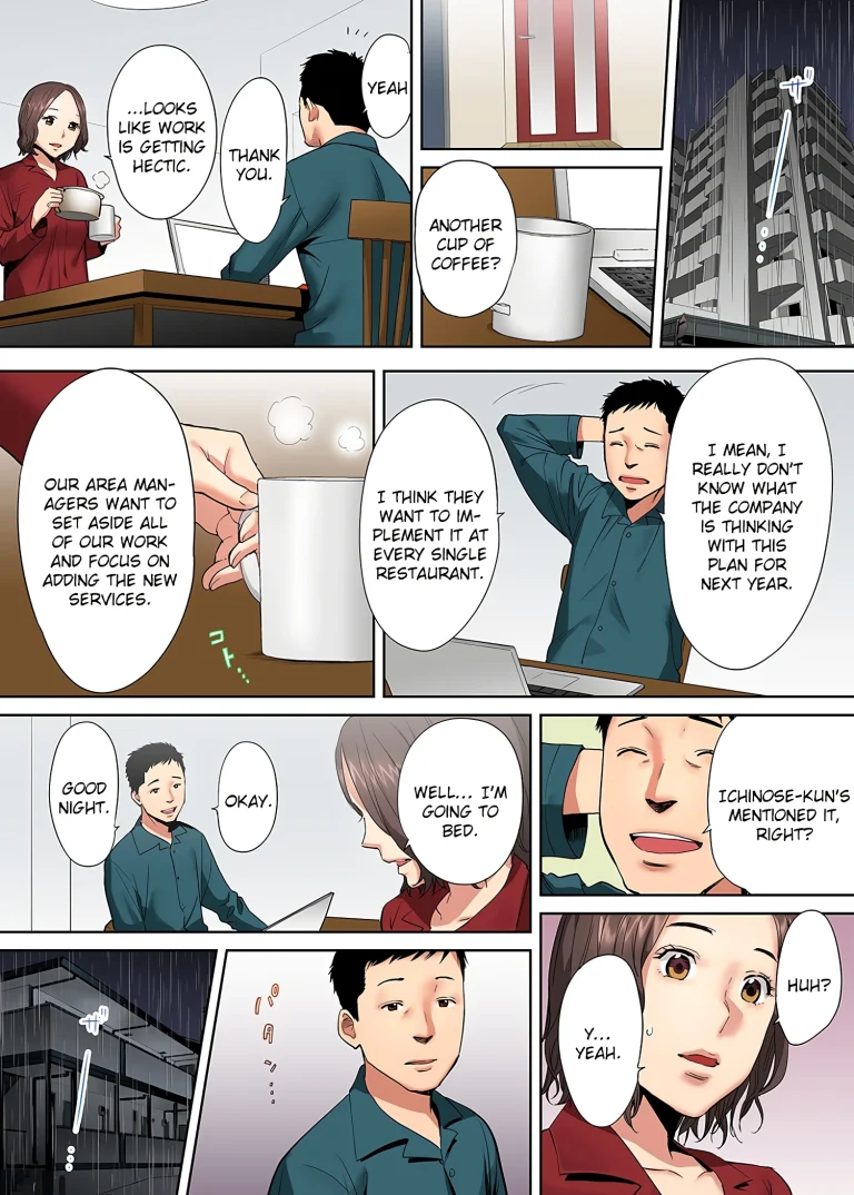 My Husband's Subordinate is Going to Make Me Cum... An Adulterous Wife Who Can't Resist the Pleasure 05 porn comic picture 2