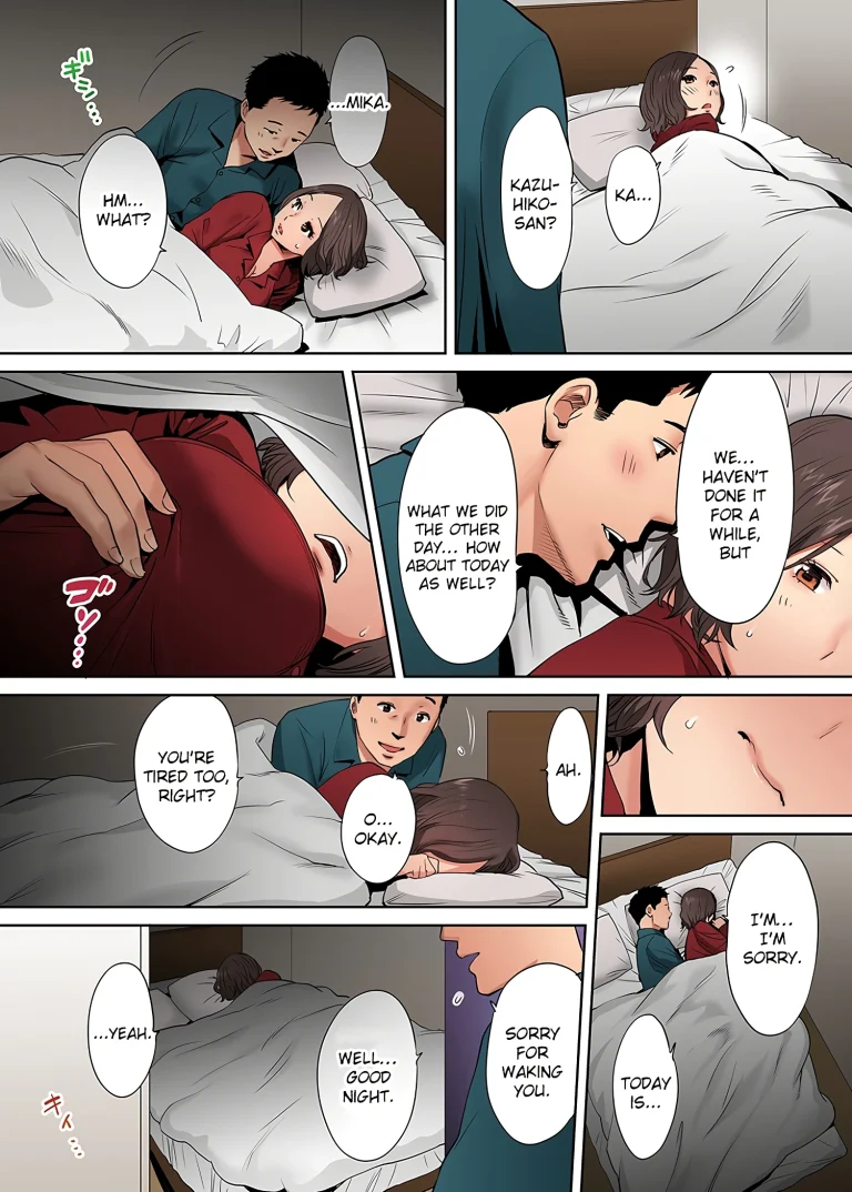 My Husband's Subordinate is Going to Make Me Cum... An Adulterous Wife Who Can't Resist the Pleasure 05 porn comic picture 7