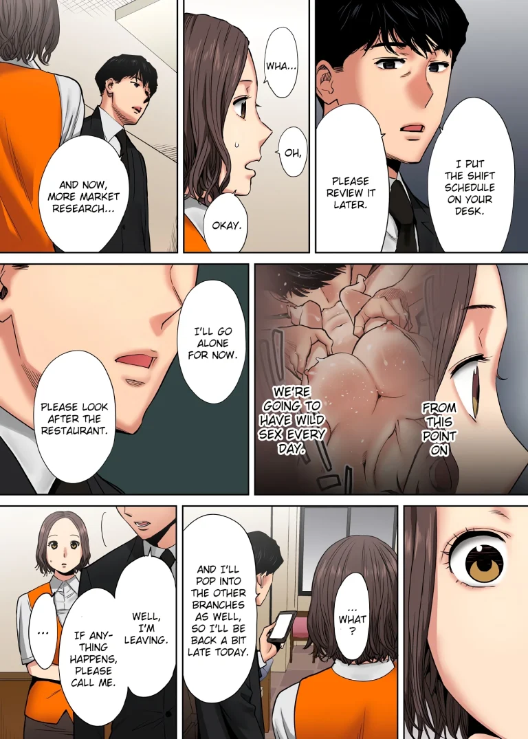 My Husband's Subordinate is Going to Make Me Cum... An Adulterous Wife Who Can't Resist the Pleasure 06 porn comic picture 19