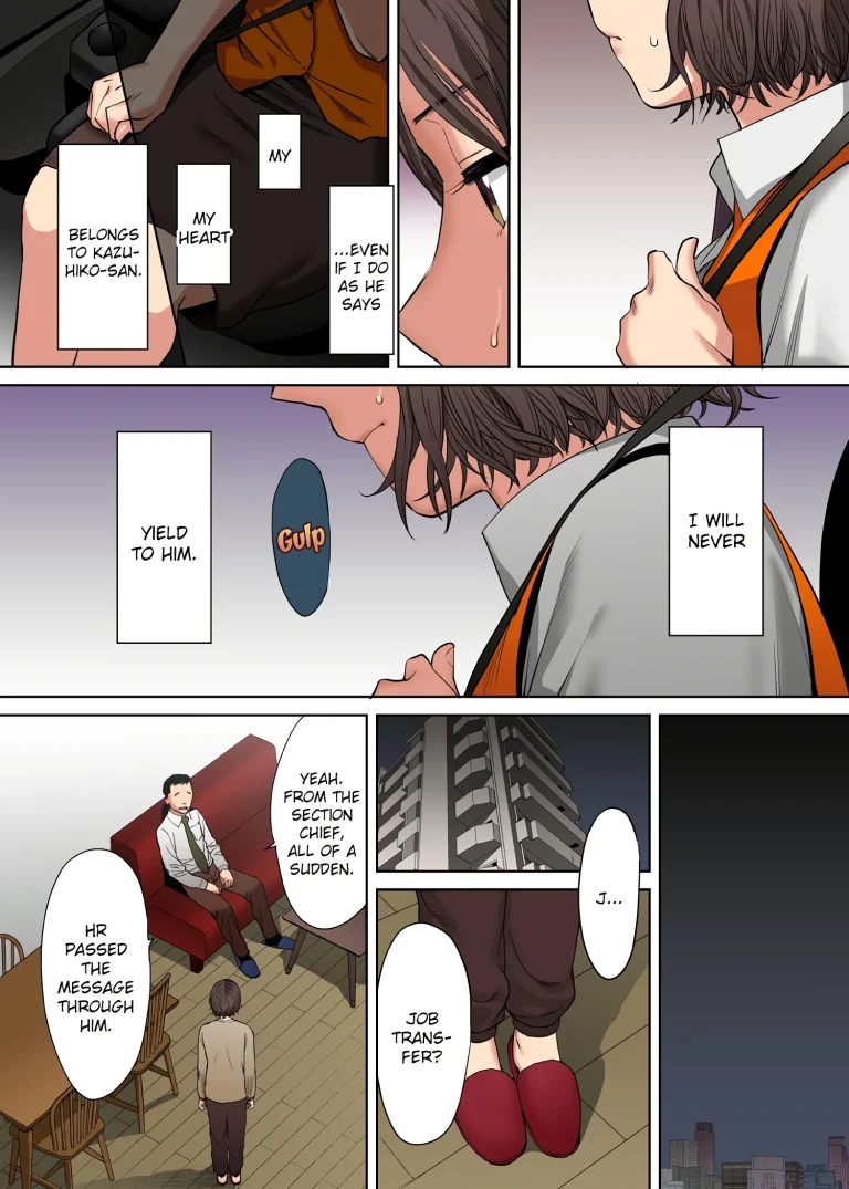My Husband's Subordinate is Going to Make Me Cum... An Adulterous Wife Who Can't Resist the Pleasure 06 porn comic picture 7