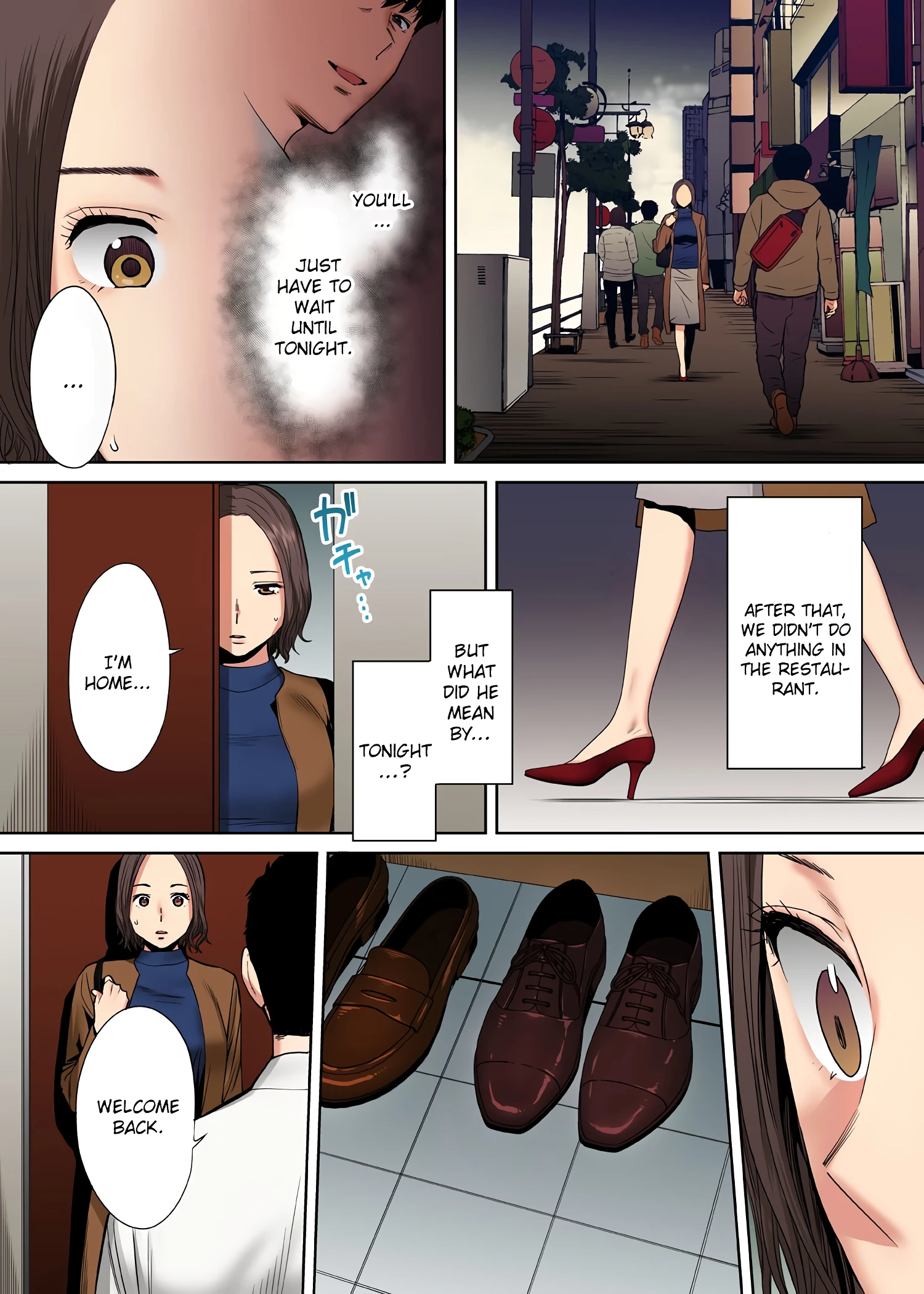 My Husband's Subordinate is Going to Make Me Cum... An Adulterous Wife Who Can't Resist the Pleasure 07 porn comic picture 10
