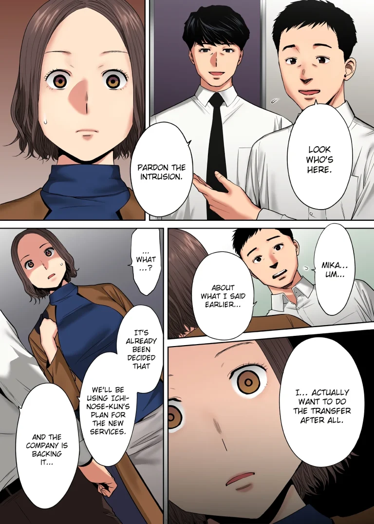 My Husband's Subordinate is Going to Make Me Cum... An Adulterous Wife Who Can't Resist the Pleasure 07 porn comic picture 11