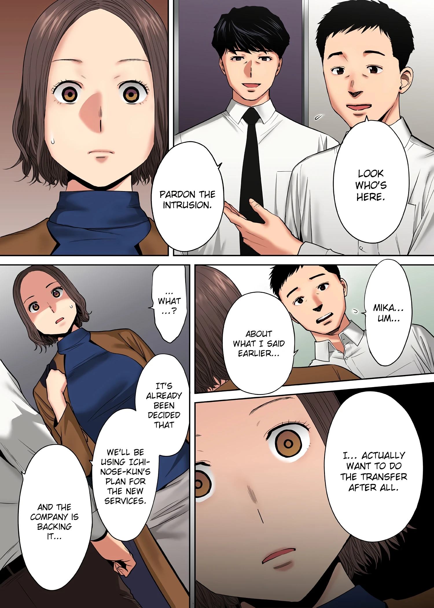 My Husband's Subordinate is Going to Make Me Cum... An Adulterous Wife Who Can't Resist the Pleasure 07 porn comic picture 11