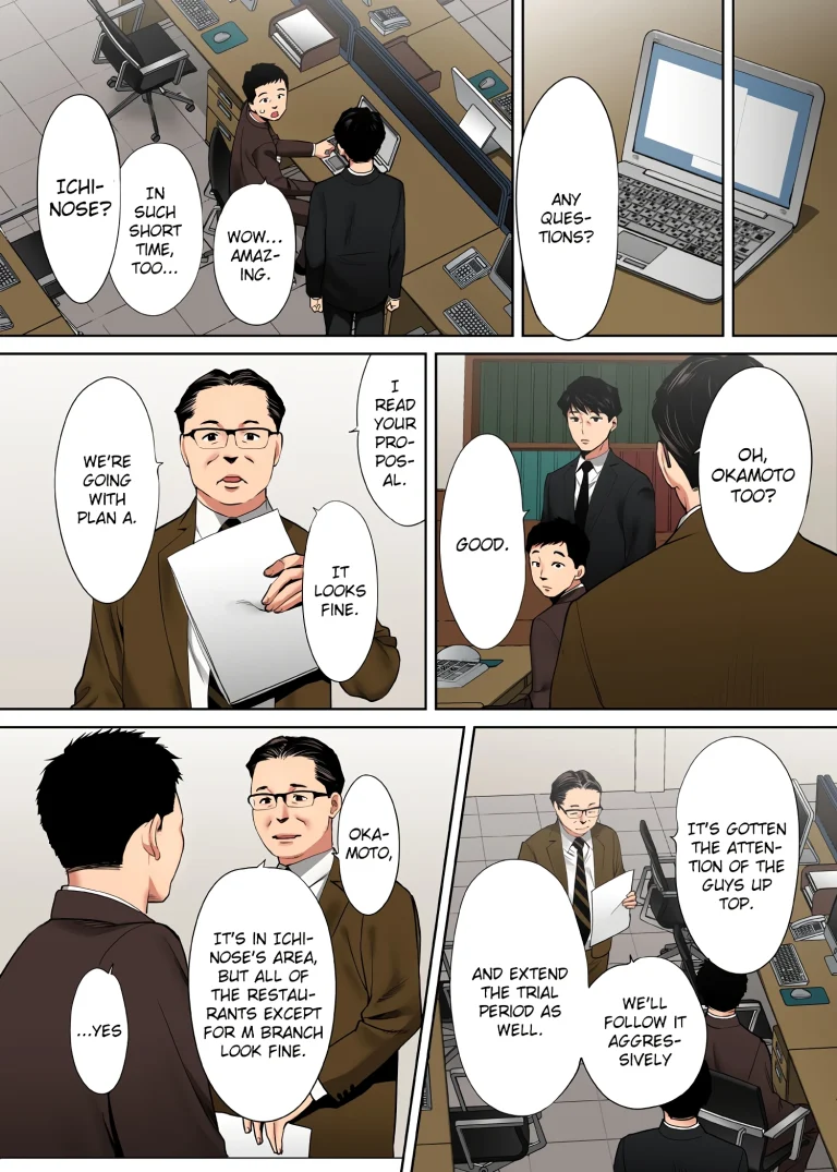 My Husband's Subordinate is Going to Make Me Cum... An Adulterous Wife Who Can't Resist the Pleasure 07 porn comic picture 4