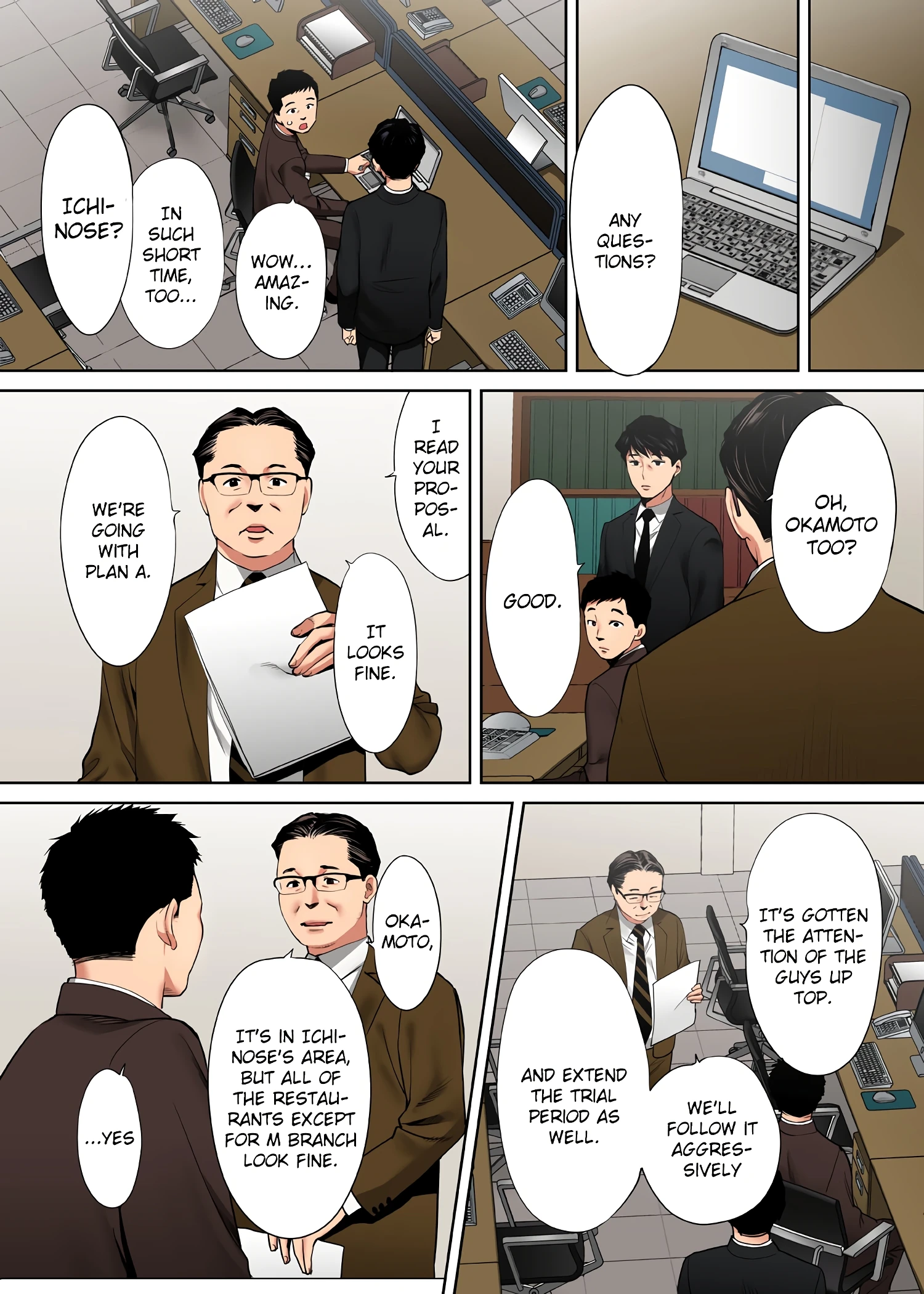 My Husband's Subordinate is Going to Make Me Cum... An Adulterous Wife Who Can't Resist the Pleasure 07 porn comic picture 4