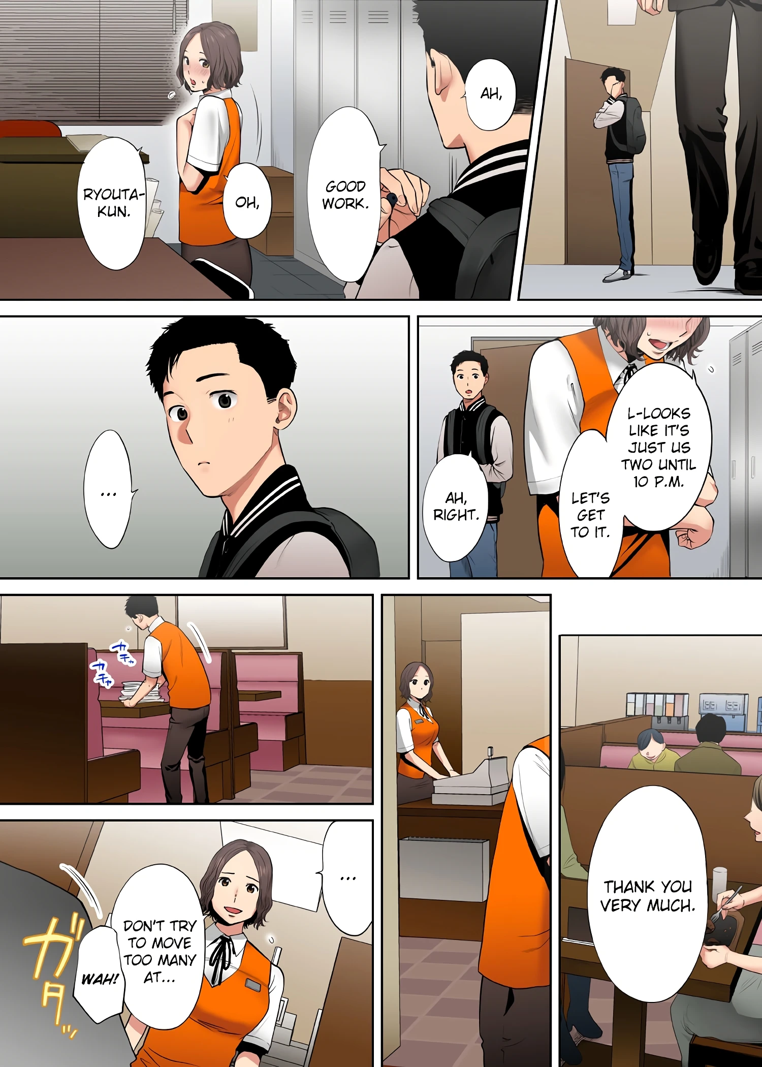 My Husband's Subordinate is Going to Make Me Cum... An Adulterous Wife Who Can't Resist the Pleasure 08 porn comic picture 14