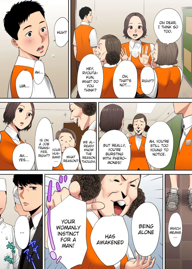 My Husband's Subordinate is Going to Make Me Cum... An Adulterous Wife Who Can't Resist the Pleasure 08 porn comic picture 24