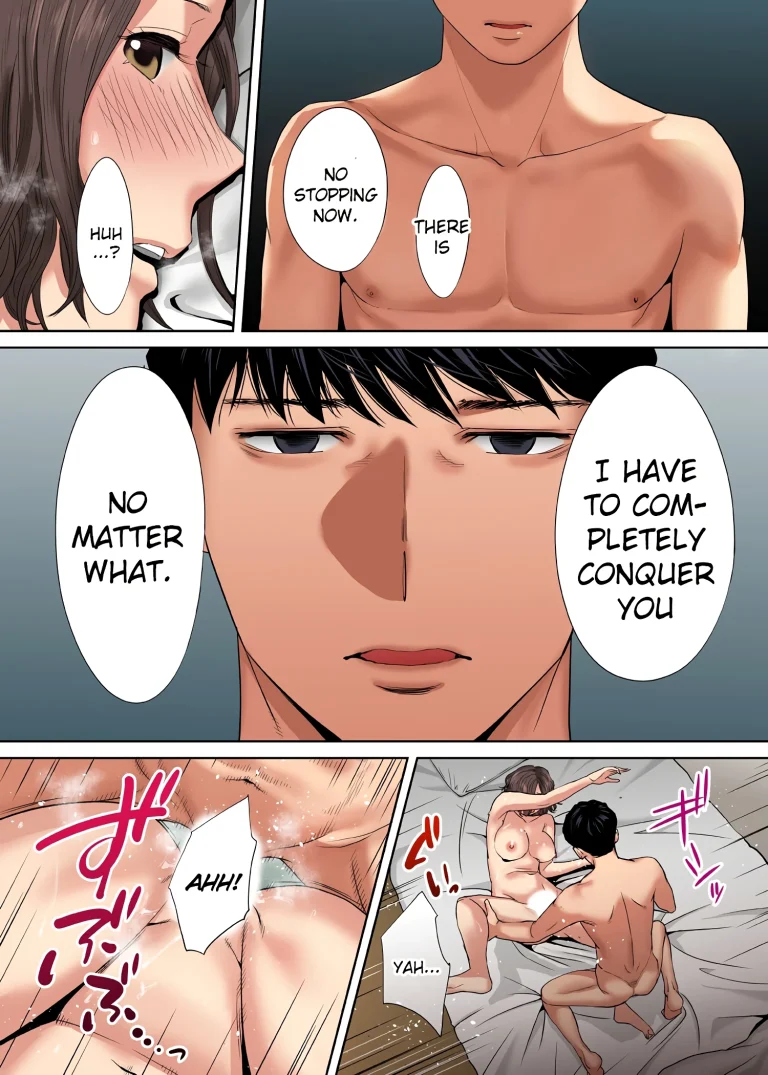 My Husband's Subordinate is Going to Make Me Cum... An Adulterous Wife Who Can't Resist the Pleasure 08 porn comic picture 7