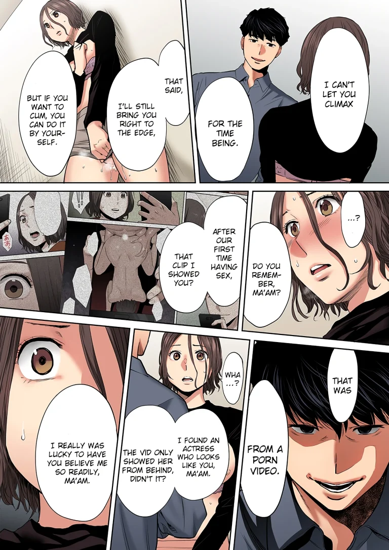 My Husband's Subordinate is Going to Make Me Cum... An Adulterous Wife Who Can't Resist the Pleasure 09 porn comic picture 24