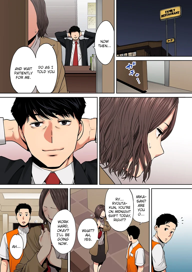 My Husband's Subordinate is Going to Make Me Cum... An Adulterous Wife Who Can't Resist the Pleasure 11 porn comic picture 18
