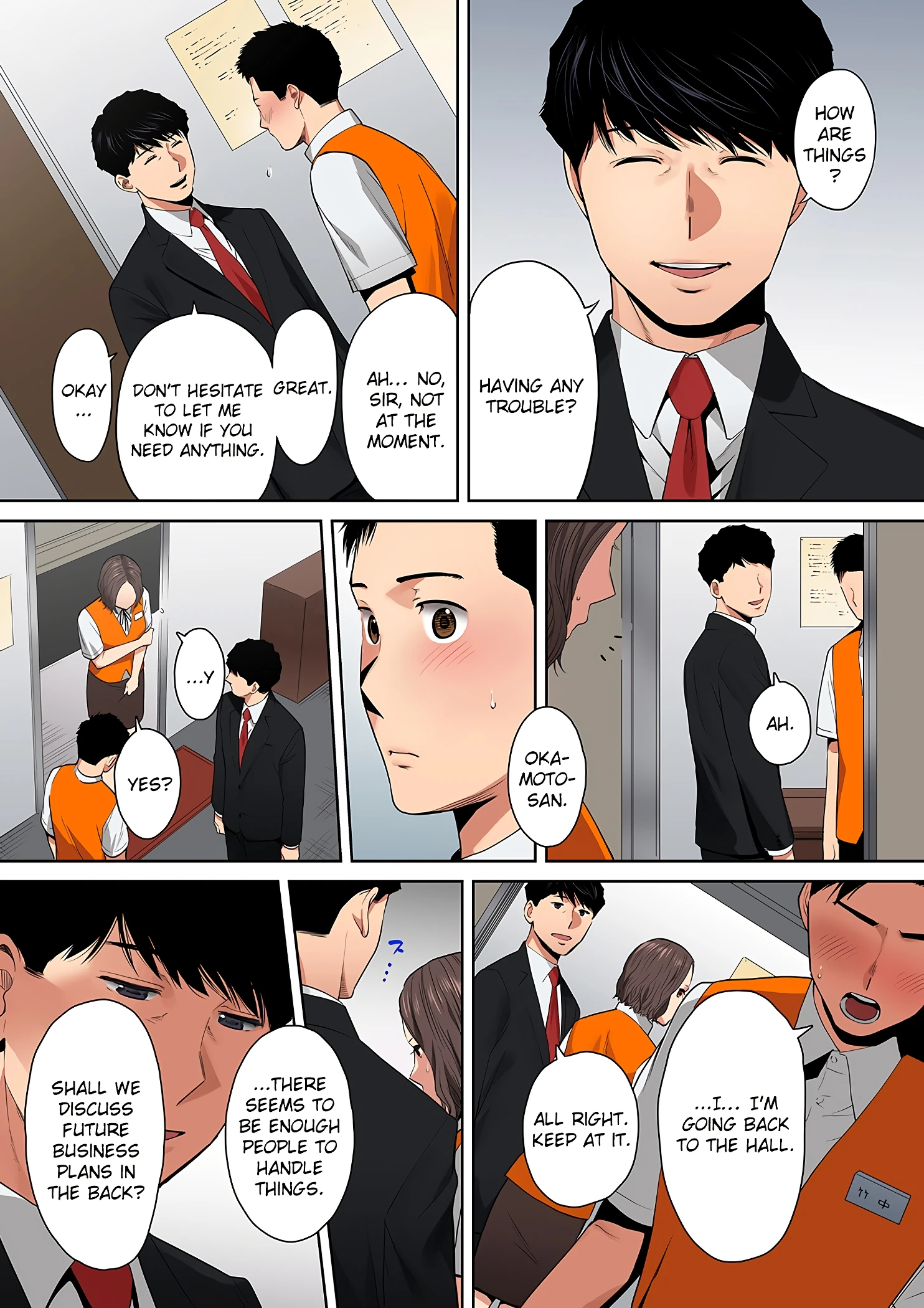 My Husband's Subordinate is Going to Make Me Cum... An Adulterous Wife Who Can't Resist the Pleasure 11 porn comic picture 5