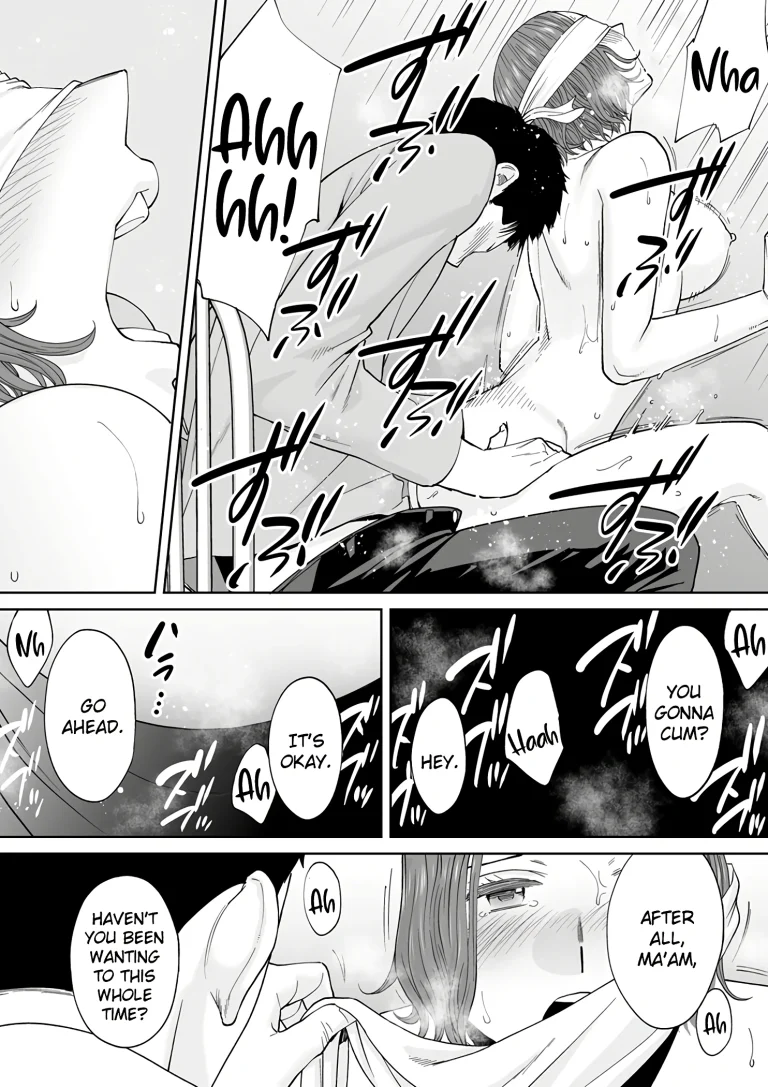 My Husband's Subordinate is Going to Make Me Cum... An Adulterous Wife Who Can't Resist the Pleasure 12 porn comic picture 15