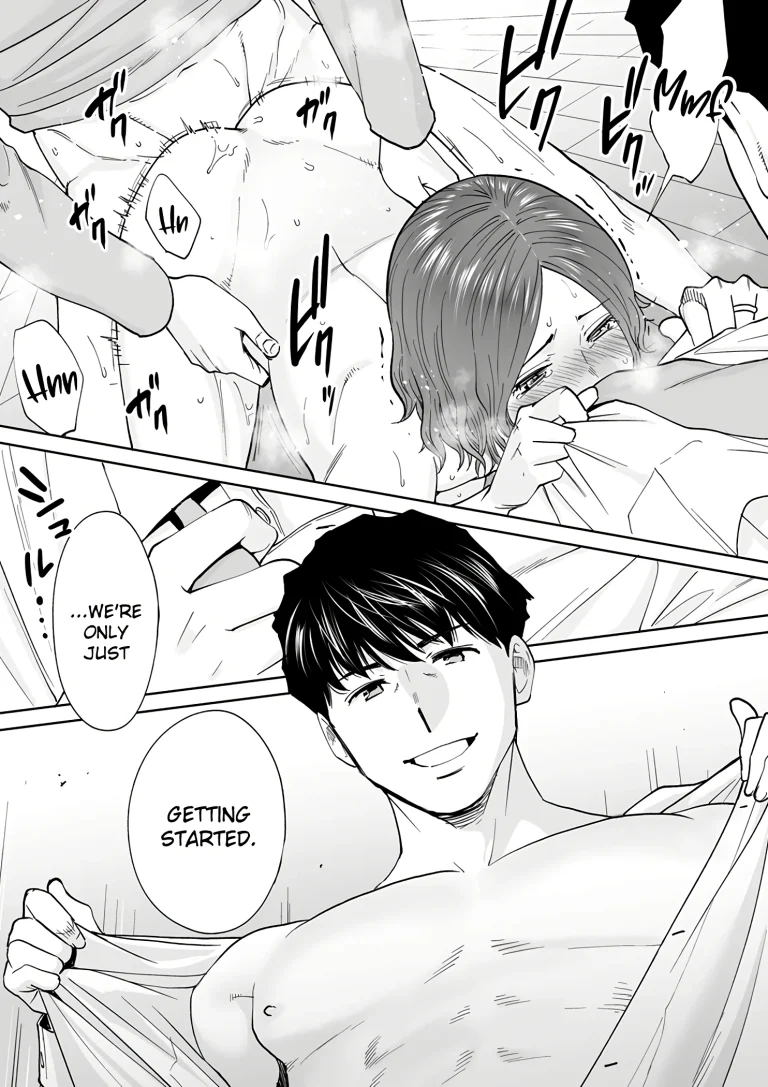 My Husband's Subordinate is Going to Make Me Cum... An Adulterous Wife Who Can't Resist the Pleasure 12 porn comic picture 18