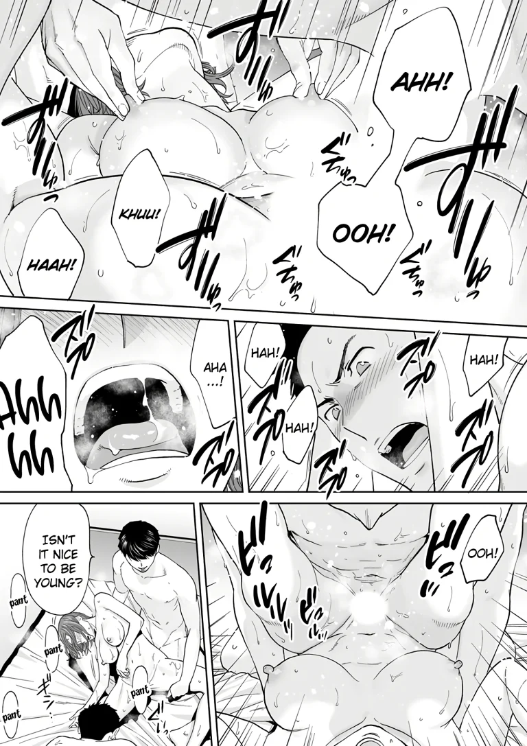My Husband's Subordinate is Going to Make Me Cum... An Adulterous Wife Who Can't Resist the Pleasure 12 porn comic picture 21