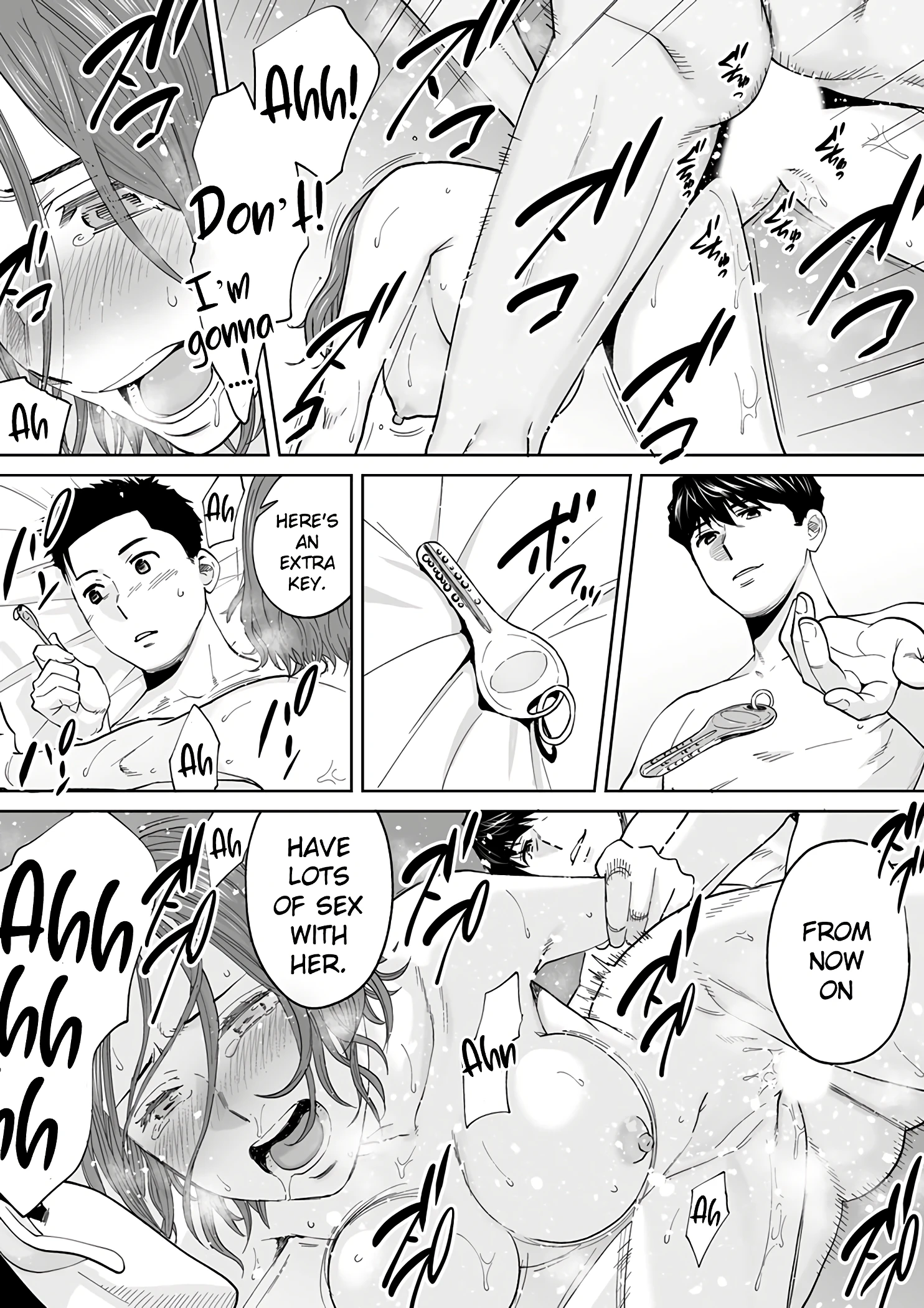 My Husband's Subordinate is Going to Make Me Cum... An Adulterous Wife Who Can't Resist the Pleasure 12 porn comic picture 26
