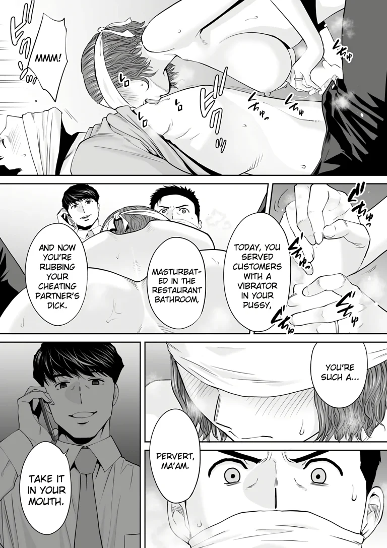 My Husband's Subordinate is Going to Make Me Cum... An Adulterous Wife Who Can't Resist the Pleasure 12 porn comic picture 4