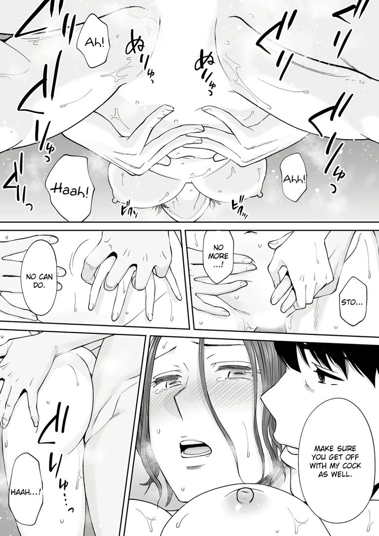 My Husband's Subordinate is Going to Make Me Cum... An Adulterous Wife Who Can't Resist the Pleasure 13 porn comic picture 15