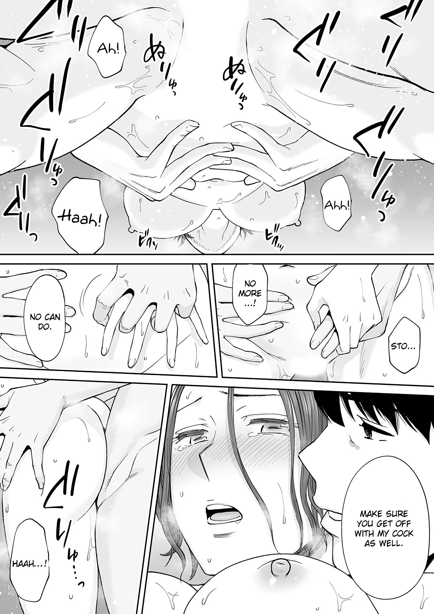 My Husband's Subordinate is Going to Make Me Cum... An Adulterous Wife Who Can't Resist the Pleasure 13 porn comic picture 15