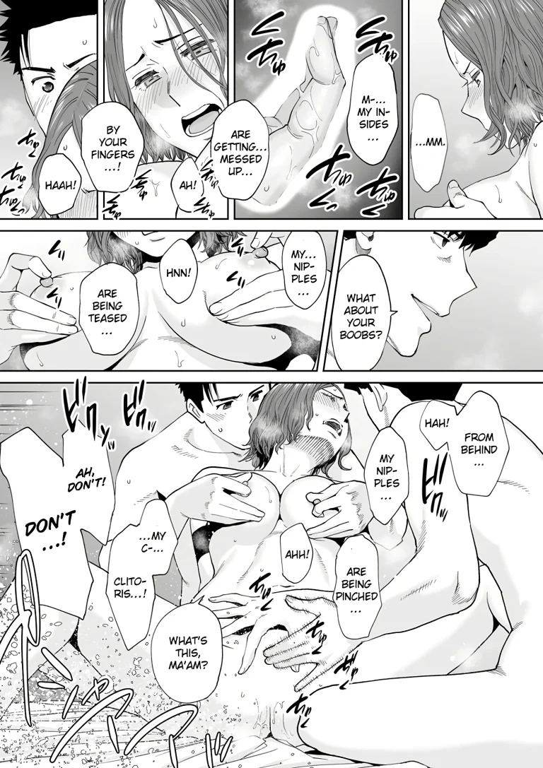 My Husband's Subordinate is Going to Make Me Cum... An Adulterous Wife Who Can't Resist the Pleasure 14 porn comic picture 3