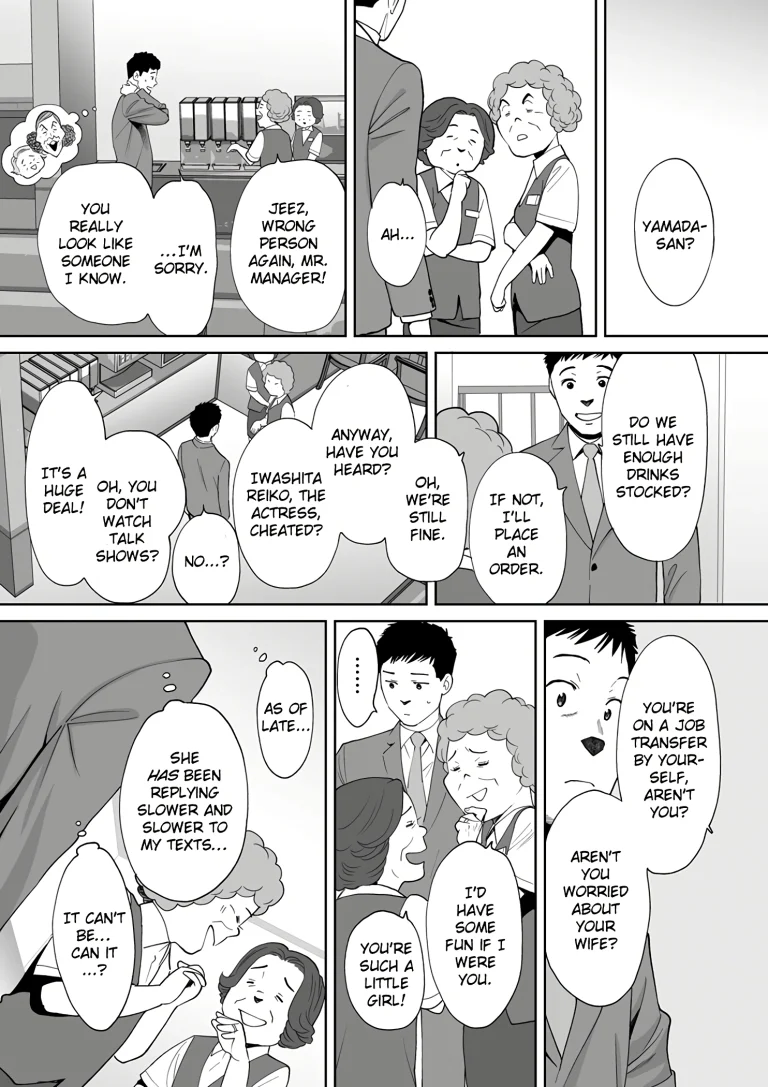 My Husband's Subordinate is Going to Make Me Cum... An Adulterous Wife Who Can't Resist the Pleasure 14 porn comic picture 5