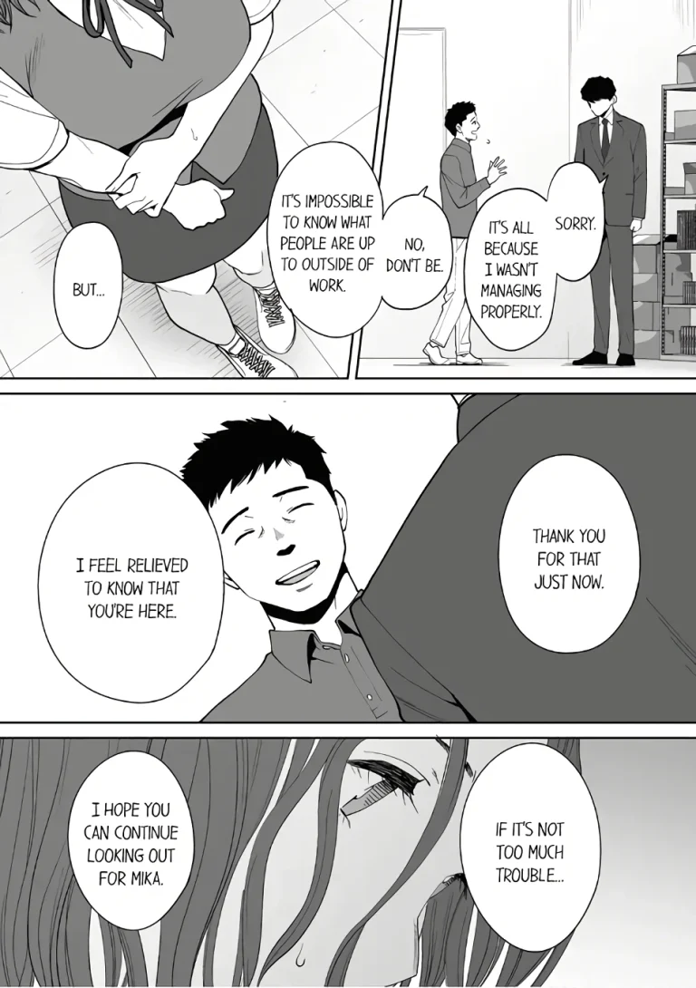 My Husband's Subordinate is Going to Make Me Cum... An Adulterous Wife Who Can't Resist the Pleasure 15 porn comic picture 12