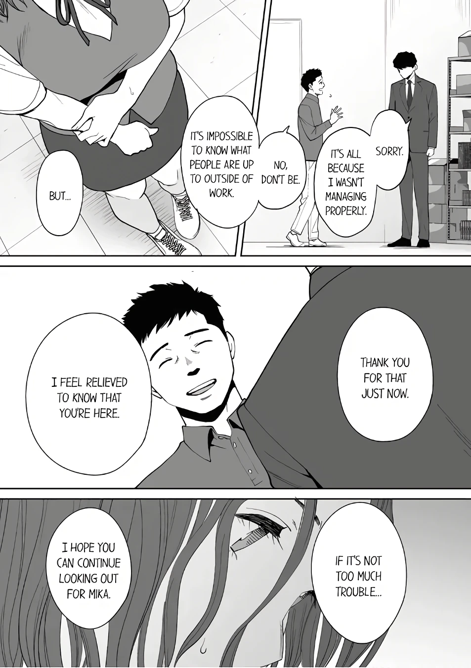 My Husband's Subordinate is Going to Make Me Cum... An Adulterous Wife Who Can't Resist the Pleasure 15 porn comic picture 12
