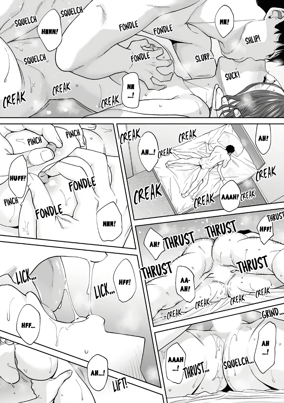 My Husband's Subordinate is Going to Make Me Cum... An Adulterous Wife Who Can't Resist the Pleasure 15 porn comic picture 14