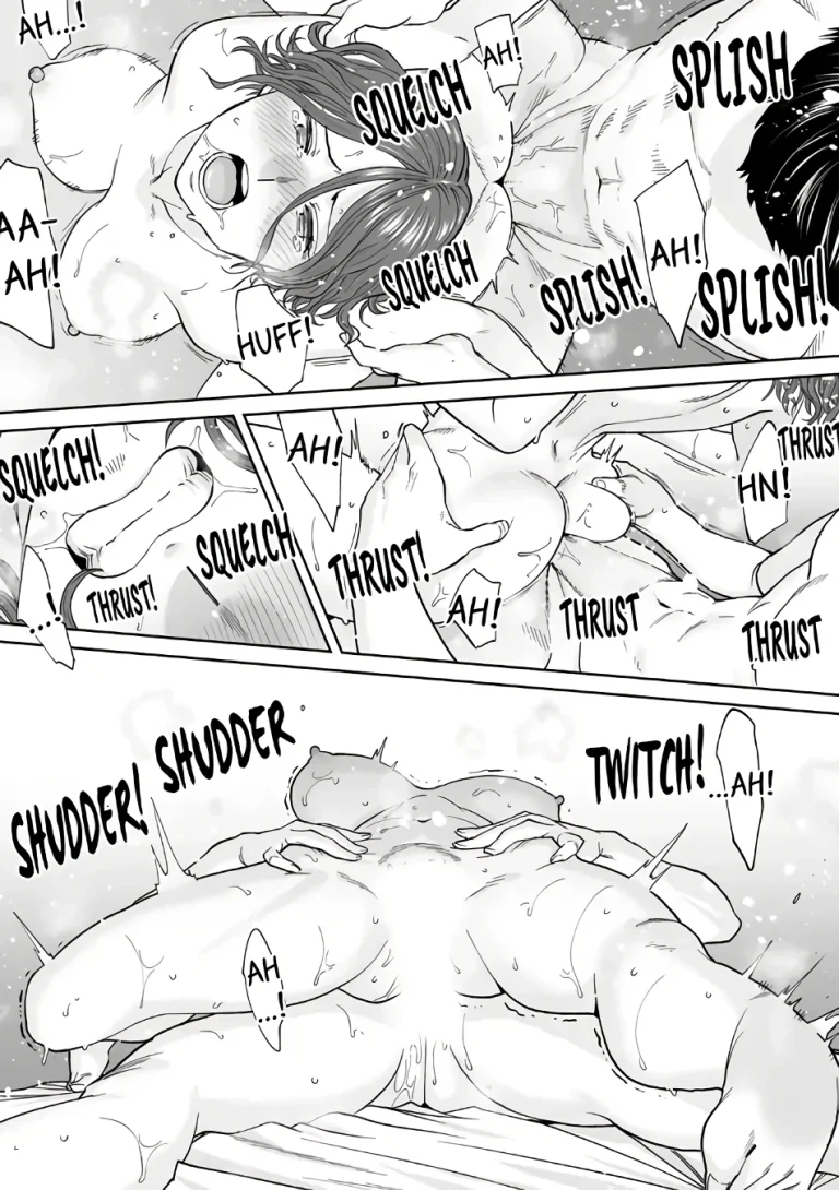 My Husband's Subordinate is Going to Make Me Cum... An Adulterous Wife Who Can't Resist the Pleasure 15 porn comic picture 16