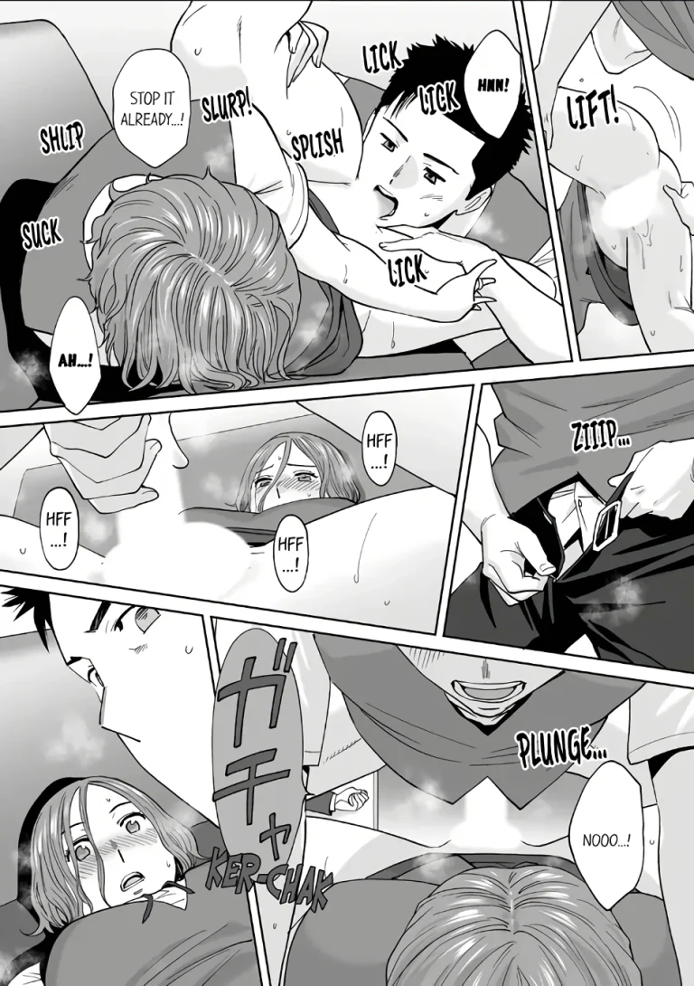 My Husband's Subordinate is Going to Make Me Cum... An Adulterous Wife Who Can't Resist the Pleasure 15 porn comic picture 3