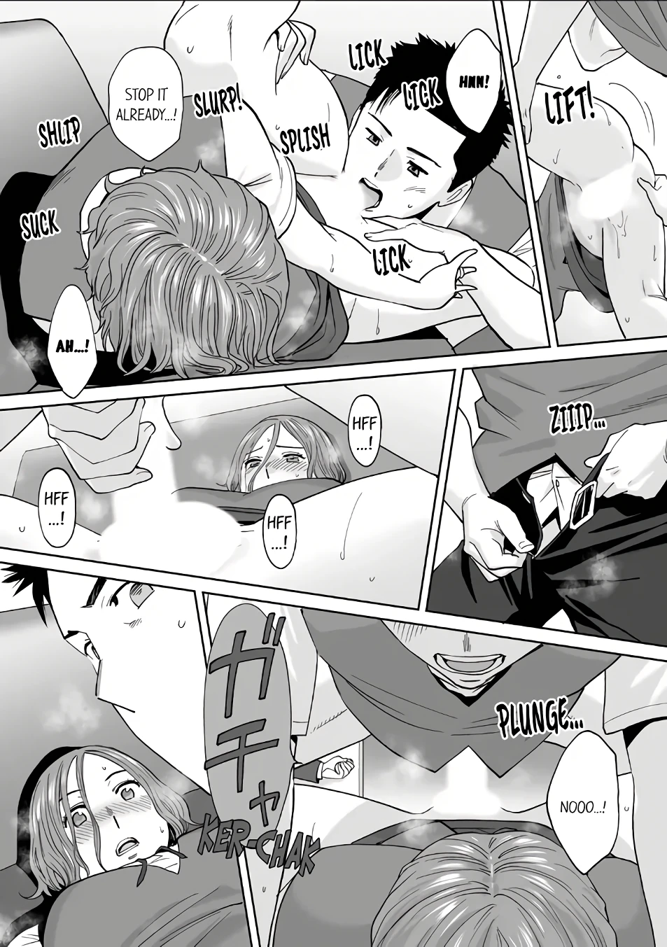 My Husband's Subordinate is Going to Make Me Cum... An Adulterous Wife Who Can't Resist the Pleasure 15 porn comic picture 3