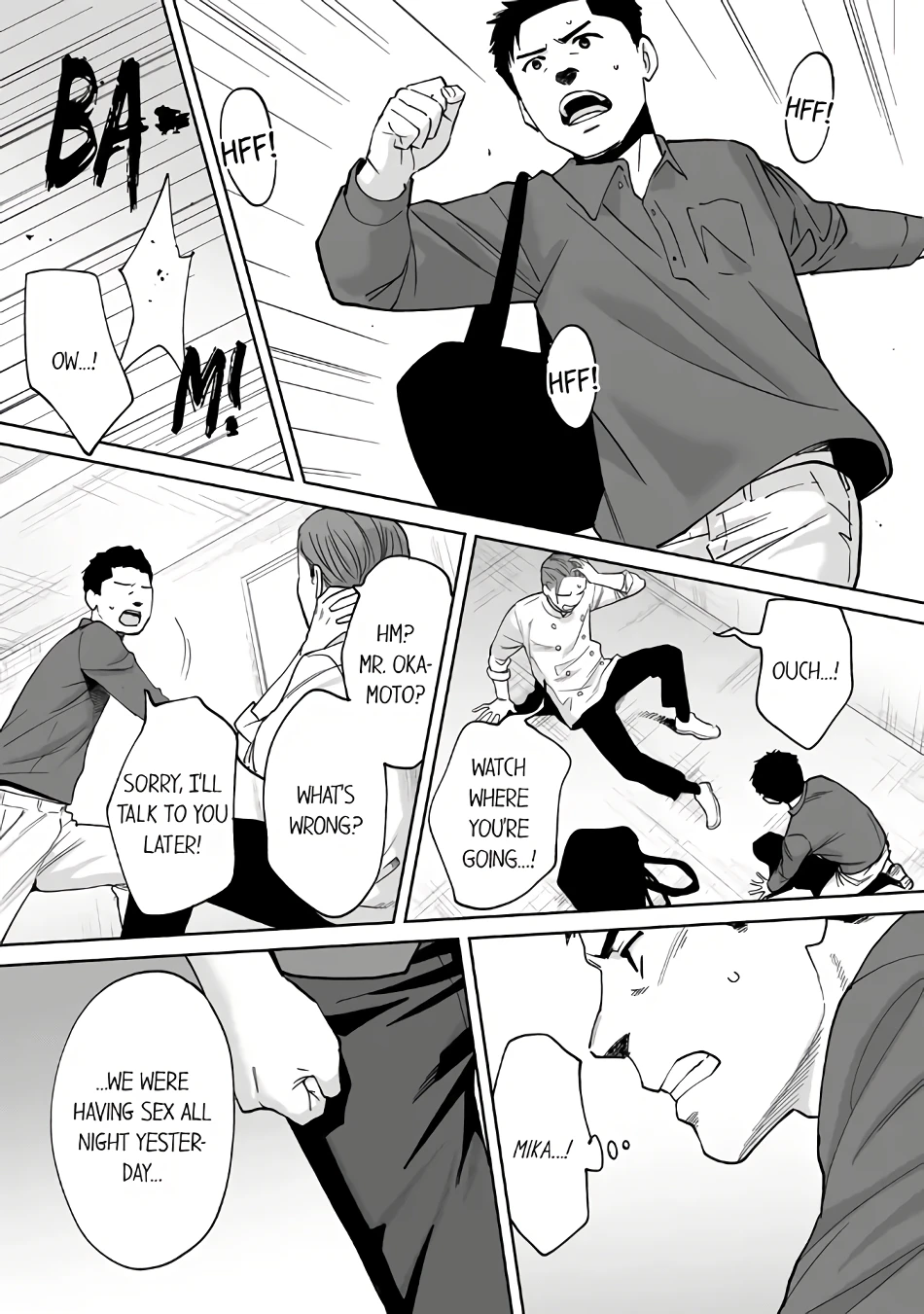 My Husband's Subordinate is Going to Make Me Cum... An Adulterous Wife Who Can't Resist the Pleasure 15 porn comic picture 6