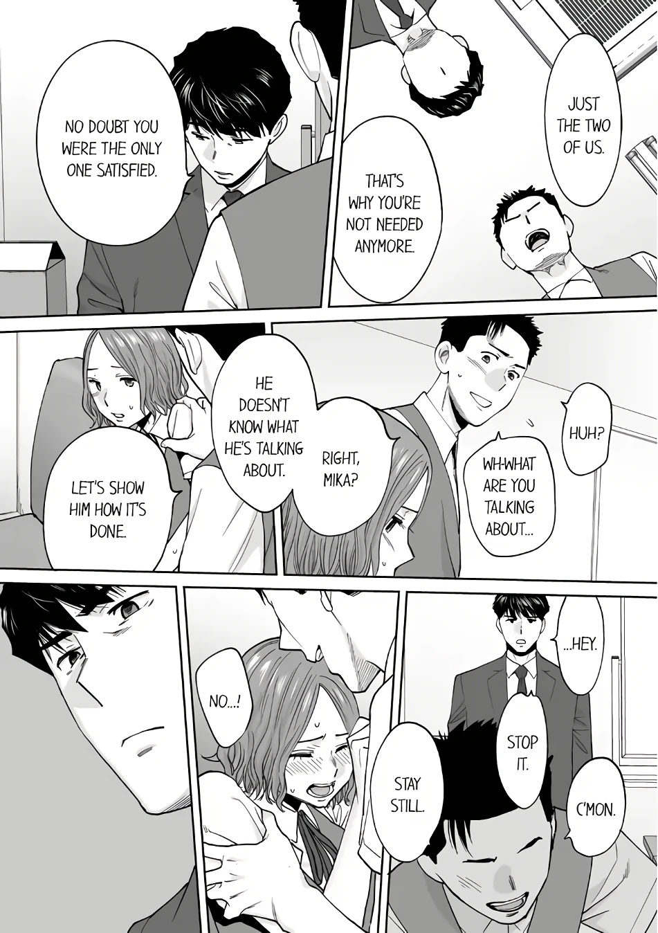 My Husband's Subordinate is Going to Make Me Cum... An Adulterous Wife Who Can't Resist the Pleasure 15 porn comic picture 7