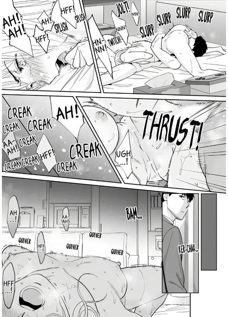 My Husband's Subordinate is Going to Make Me Cum... An Adulterous Wife Who Can't Resist the Pleasure 16 porn comic picture 25
