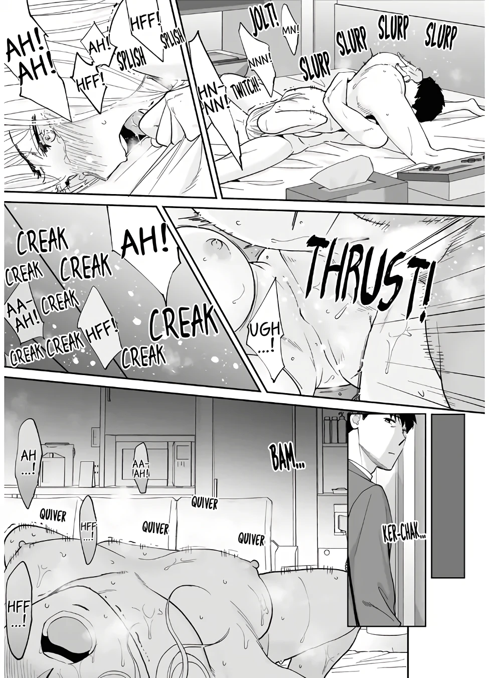 My Husband's Subordinate is Going to Make Me Cum... An Adulterous Wife Who Can't Resist the Pleasure 16 porn comic picture 25