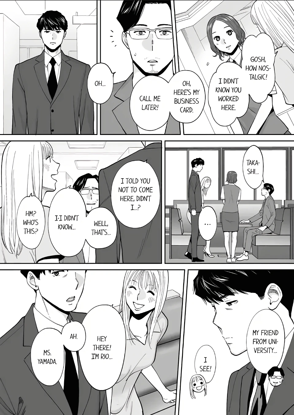 My Husband's Subordinate is Going to Make Me Cum... An Adulterous Wife Who Can't Resist the Pleasure 16 porn comic picture 3