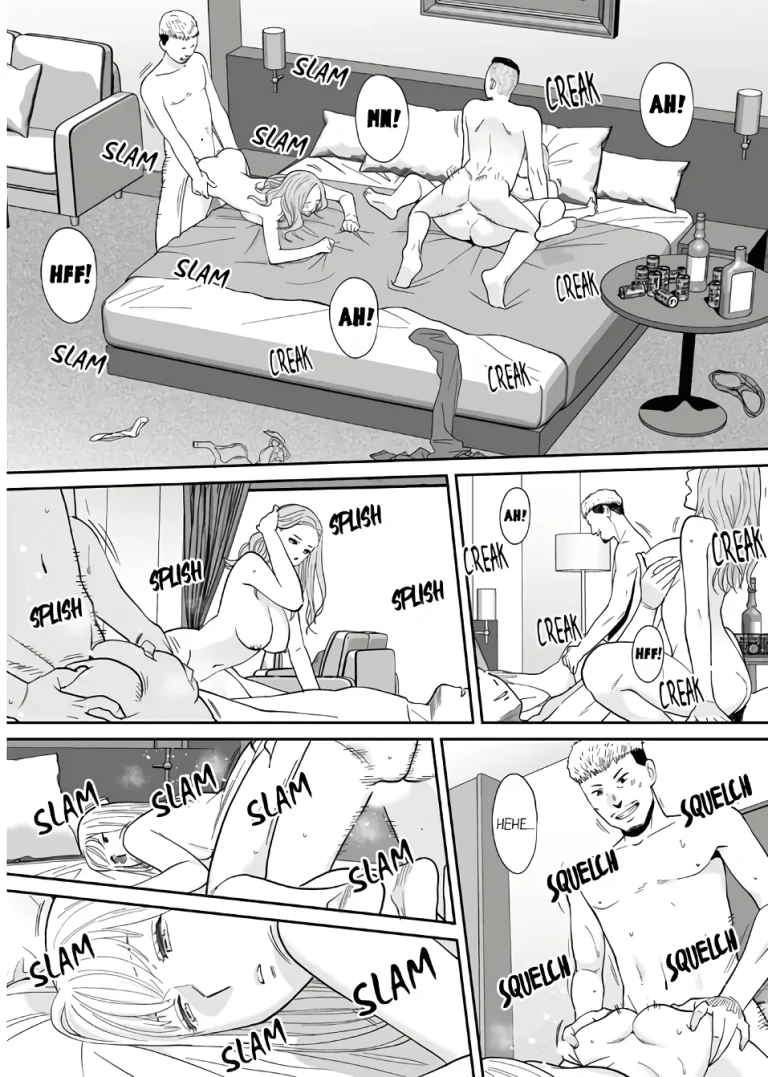 My Husband's Subordinate is Going to Make Me Cum... An Adulterous Wife Who Can't Resist the Pleasure 17 porn comic picture 4