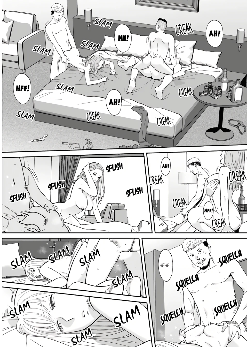 My Husband's Subordinate is Going to Make Me Cum... An Adulterous Wife Who Can't Resist the Pleasure 17 porn comic picture 4