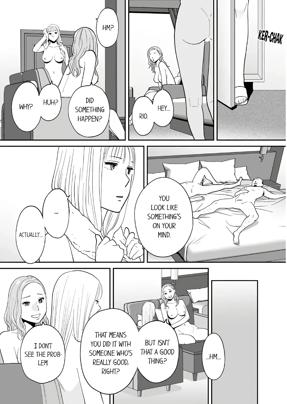 My Husband's Subordinate is Going to Make Me Cum... An Adulterous Wife Who Can't Resist the Pleasure 17 porn comic picture 5
