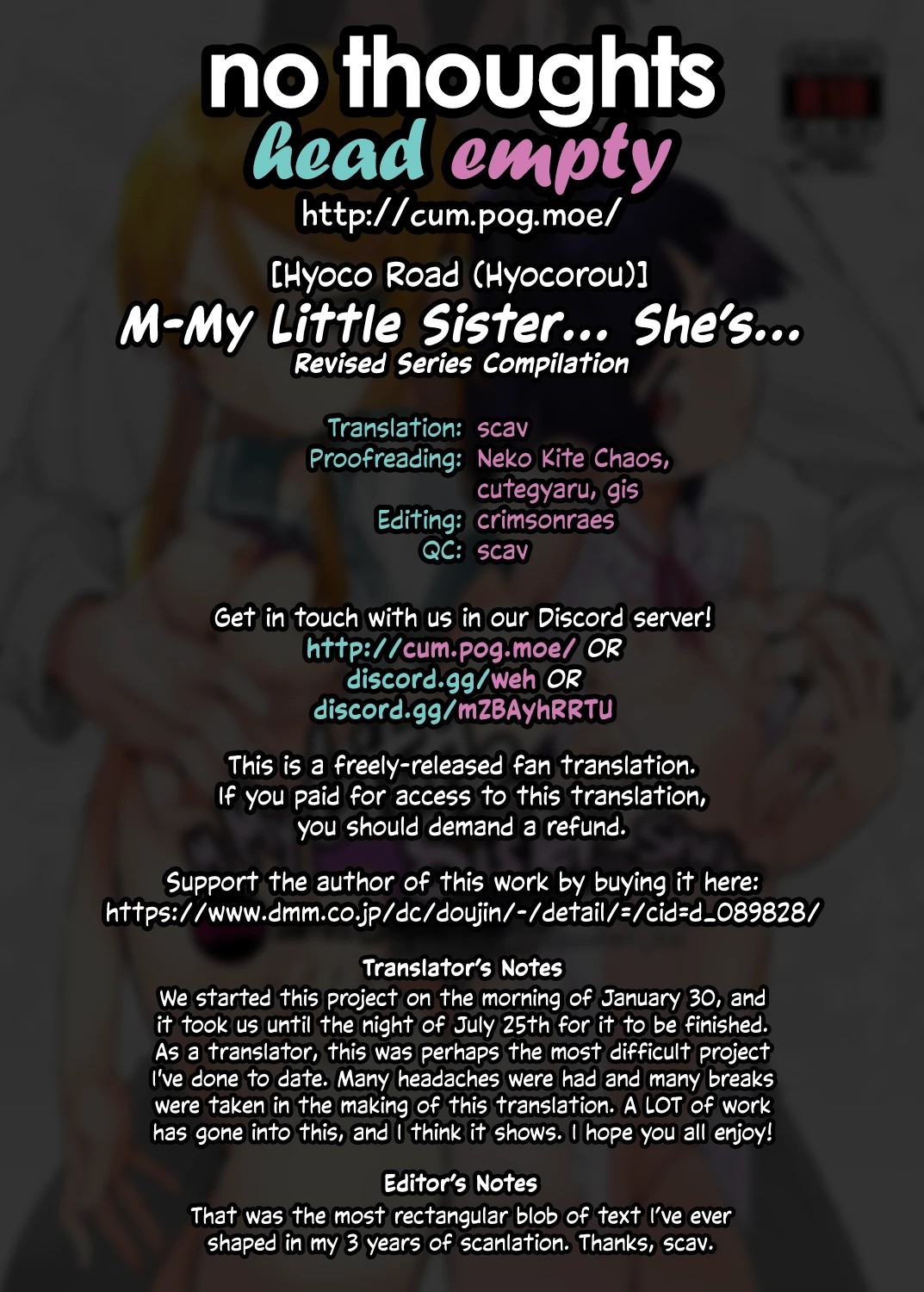 My Little Sister... She's... Revised Series Compilation porn comic picture 183