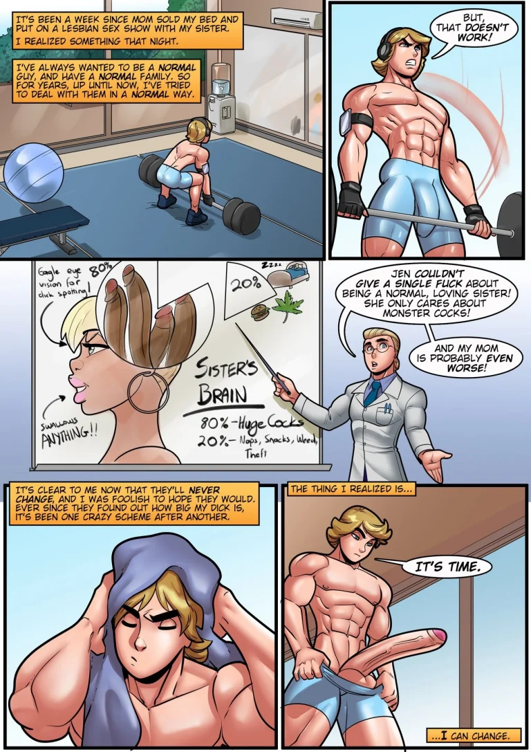 My Mom and Sister are Size Queen Sluts Chapter 3 porn comic picture 4