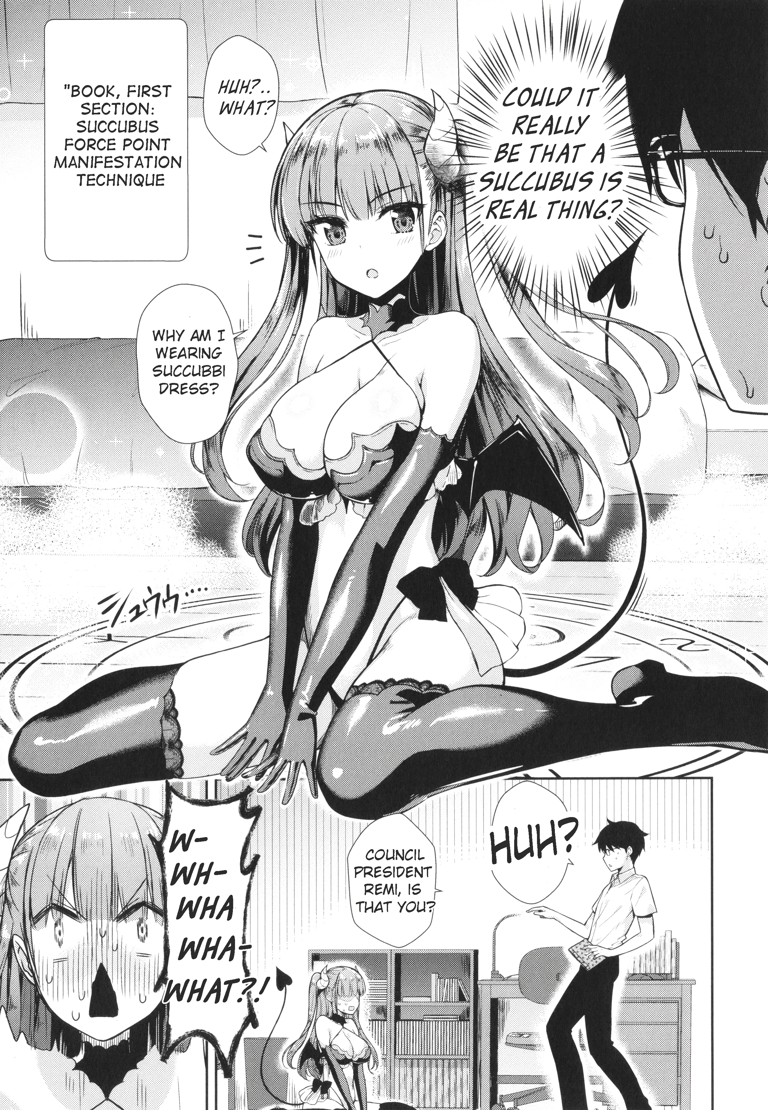 My Neighbor Succubus-chan porn comic picture 3